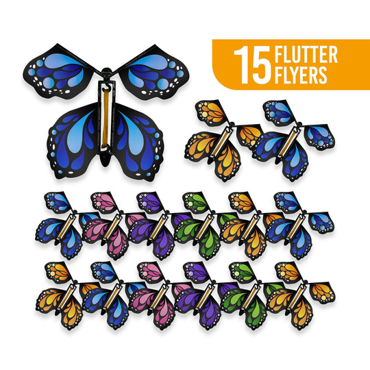 Flying Wind-Up Butterflies, Greeting Card Surprise, Butterfly Lover Gift, Flying Butterfly Toy, Birthday Card Insert, Unique Gift