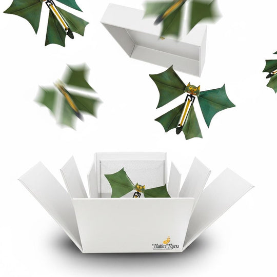 Halloween Bat Box with Flying Bats, Explosion Gift Box, Spooky Surprise Box, Halloween Gift for Kids, Grandkids &amp; Adults