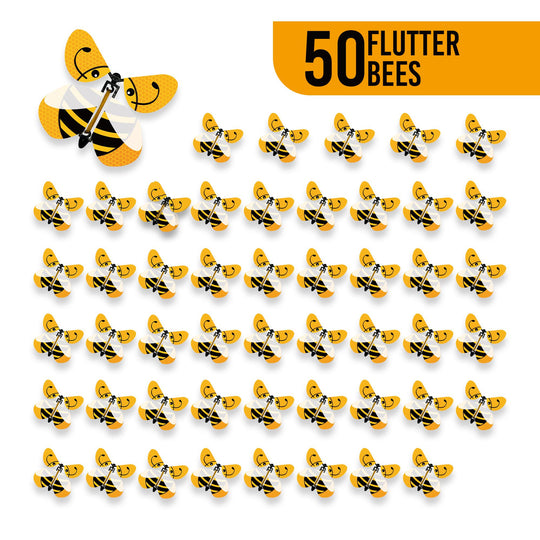 Flying Wind-Up Bees, Greeting Card Surprise, Bee Lover Gift, Funny Flying Bee Toy, Birthday Card Insert, Unique Gift for Kids &amp; Adults