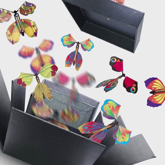 Monarch Butterfly Surprise Box with FlutterFlyers – Unique Gift Box for Magical Butterfly Surprises &amp; Personalized Memories
