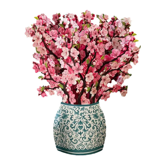 FlutterBloom: Cherry Blossom Vase