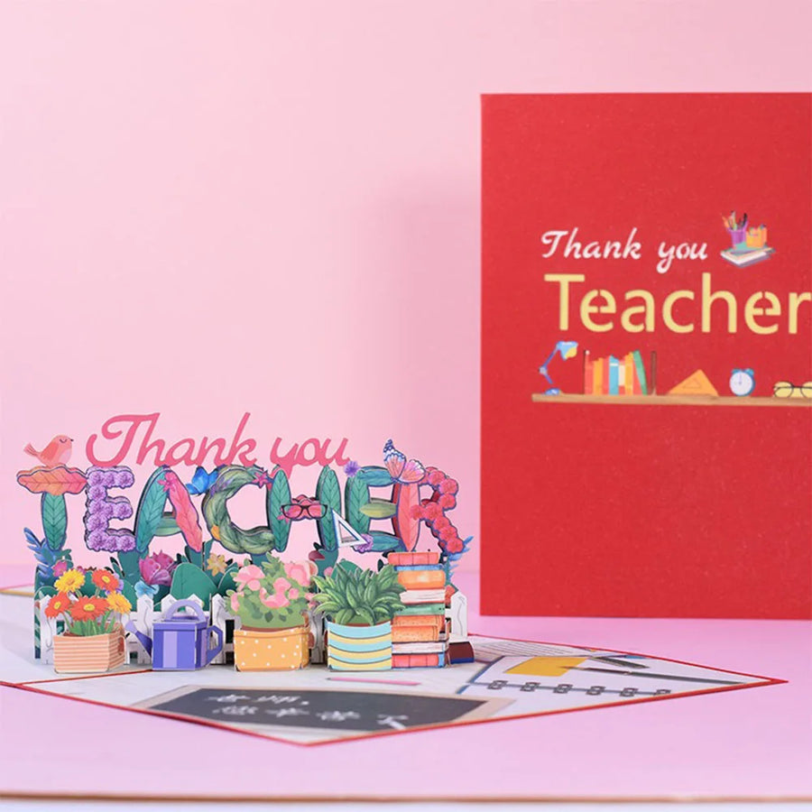 FlutterJoy: Thank You Pop-Ups — Thanks Teacher