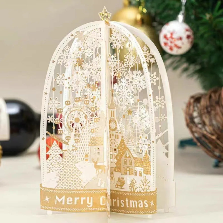 FlutterJolly : Pop-Up de Noël — Arbre d'hiver enchanté