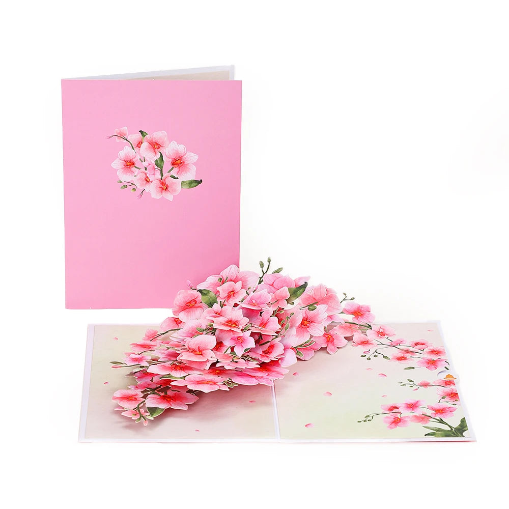 FlutterJoy: Blooming Treasures Pop-Up Cards