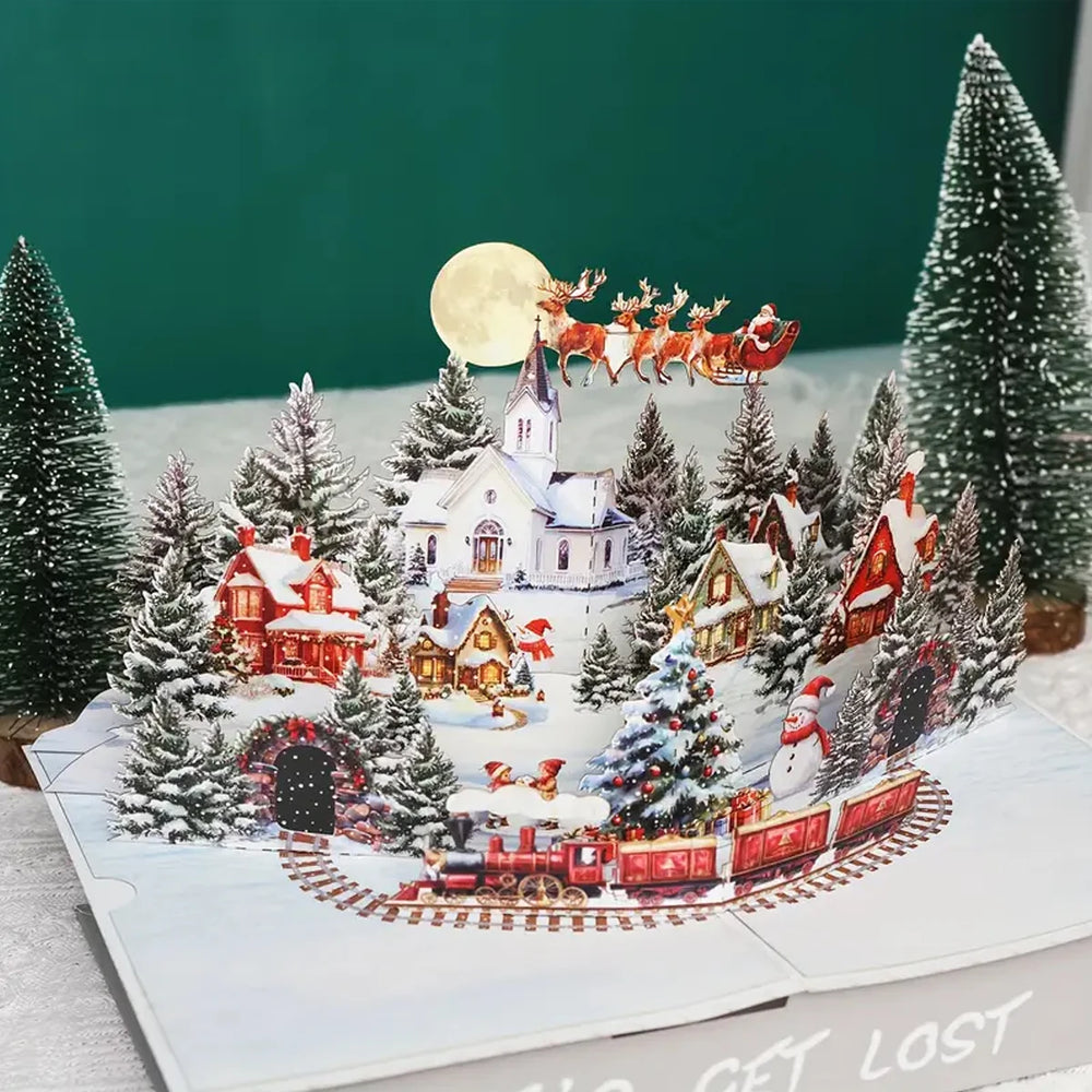 FlutterJolly: Vintage Christmas Pop-Up Cards