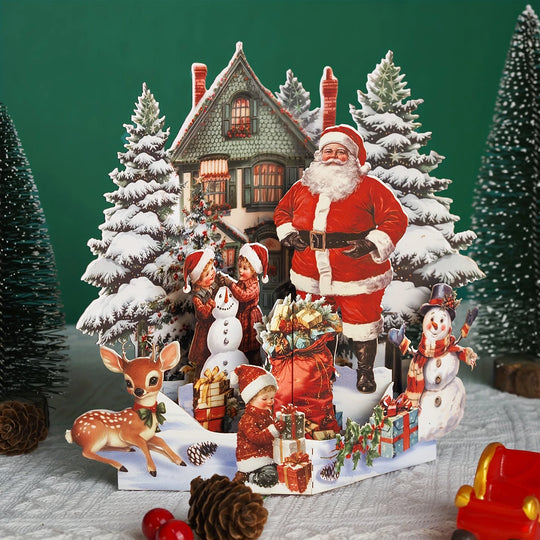 FlutterJolly: Vintage Christmas Pop-Up Cards