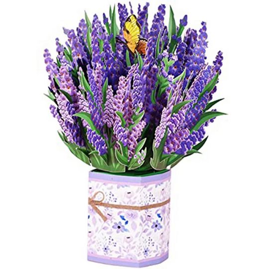 FlutterBloom Lavender Basket of Grace