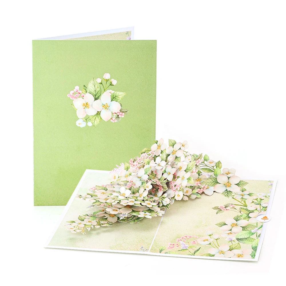 FlutterJoy: Blooming Treasures Pop-Up Cards